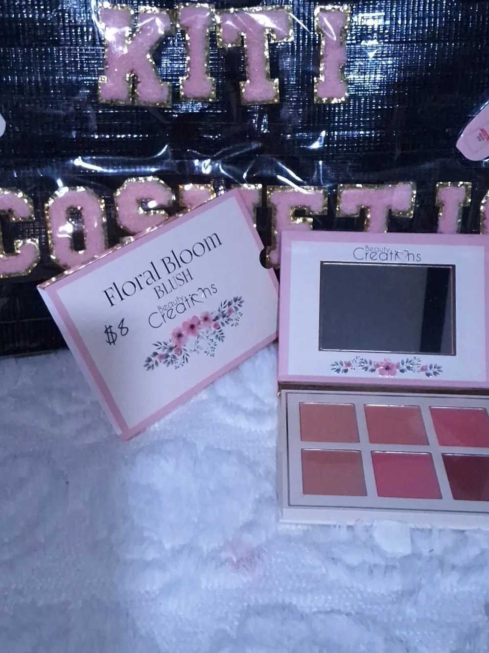 Beauty Creations Floral Bloom Blush Palette - Pink & Coral Mix